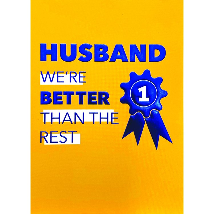We're Better Than the Rest Greeting Card