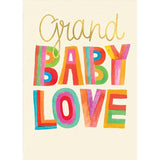 Grand Baby Love Greeting Card