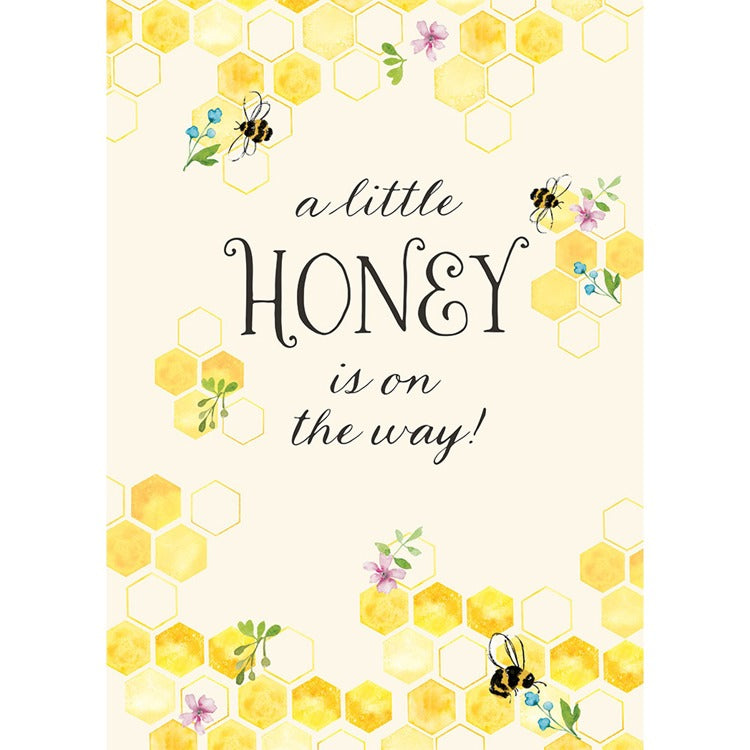 Little Honey Greeting Card