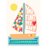 Love Float Greeting Card