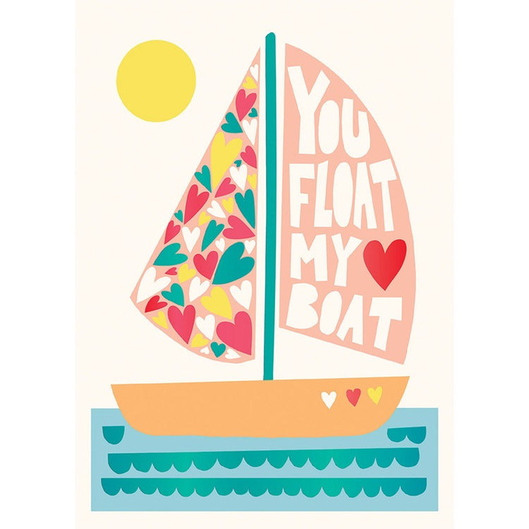 Love Float Greeting Card