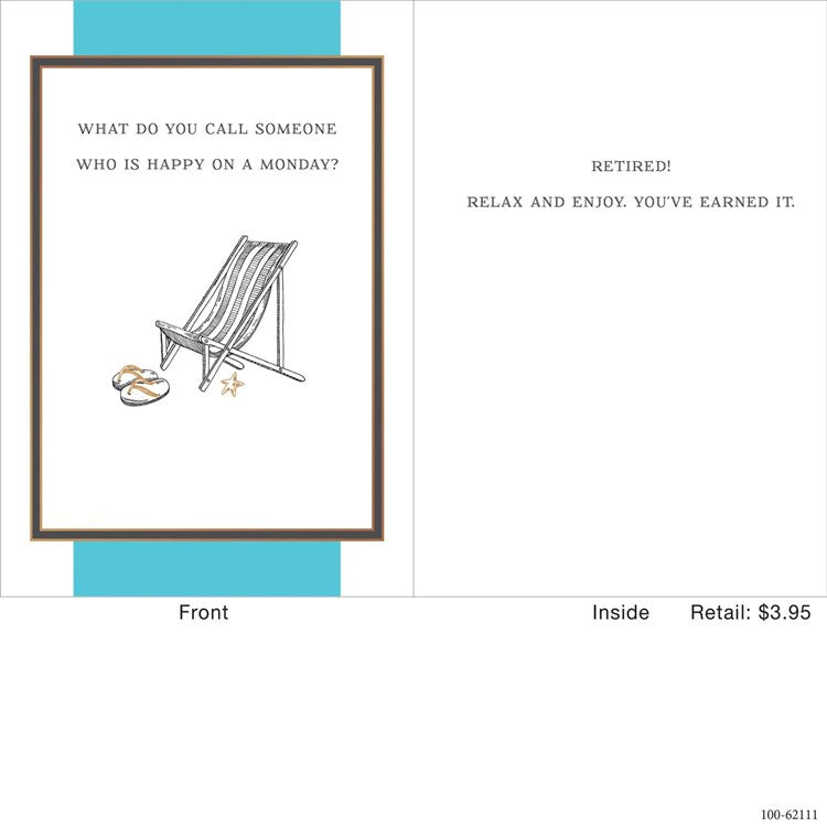 Happy on a Monday Greeting Card