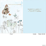 Lovely Watercolor Butterflies Greeting Card