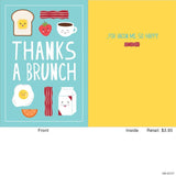 Thanks a Bunch Greeting Card