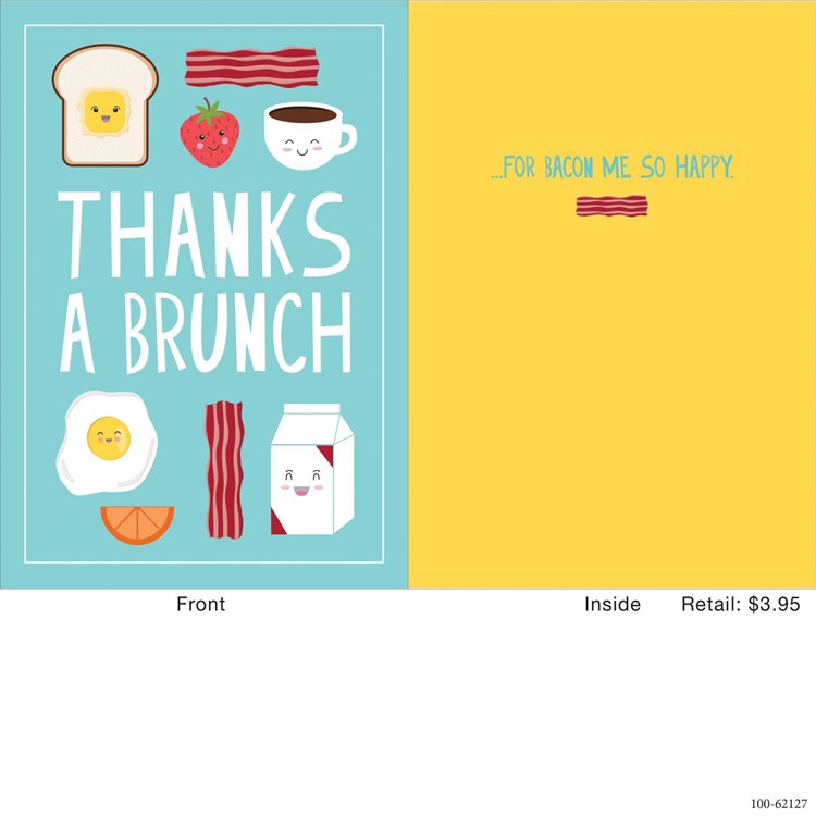 Thanks a Bunch Greeting Card