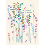 Wistful Florals Greeting Card