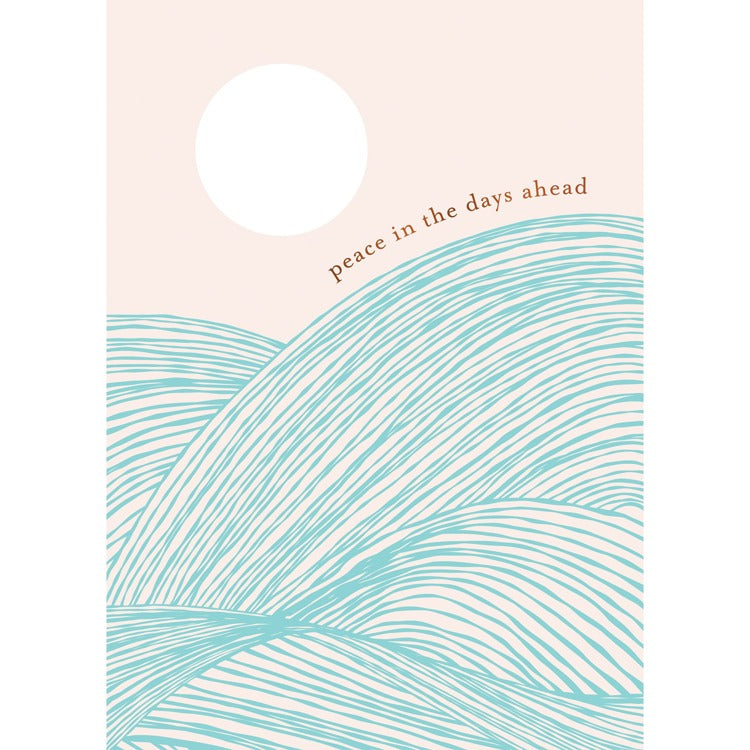 The Days Ahead Greeting Card