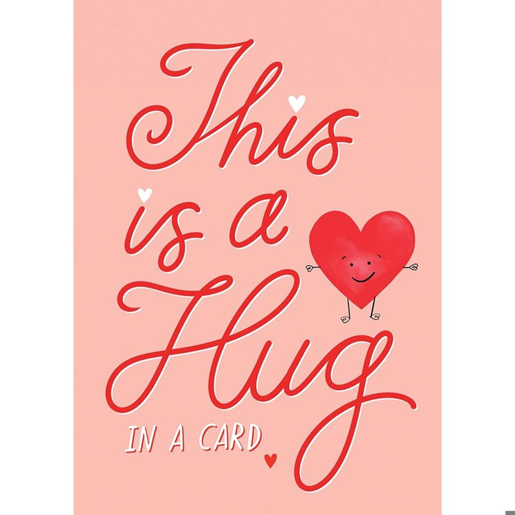 This is a Hug Greeting Card