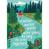 Our Love is a Journey Greeting Card
