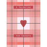 A Valentine For Grandpa Greeting Card