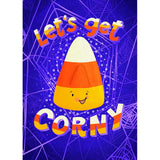 Sweet and Corny Halloween Greeting Card