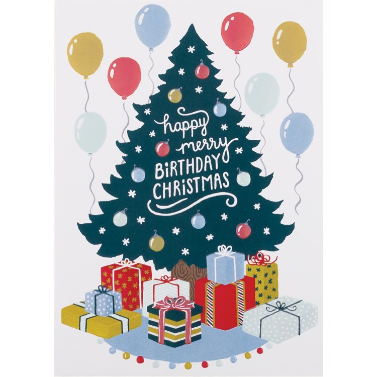 Merry Christmas Presents Greeting Card