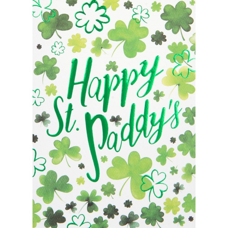 Painterly St. Paddy's Day Greeting Card