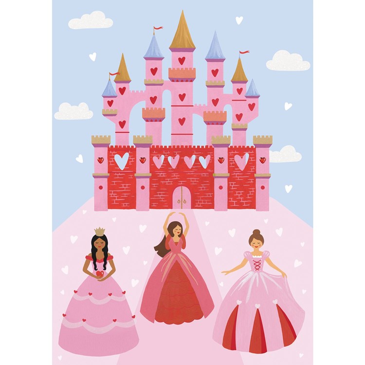Princess Valentine Greeting Card