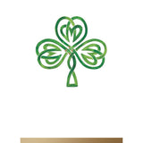 Celtic Shamrock Greeting Card