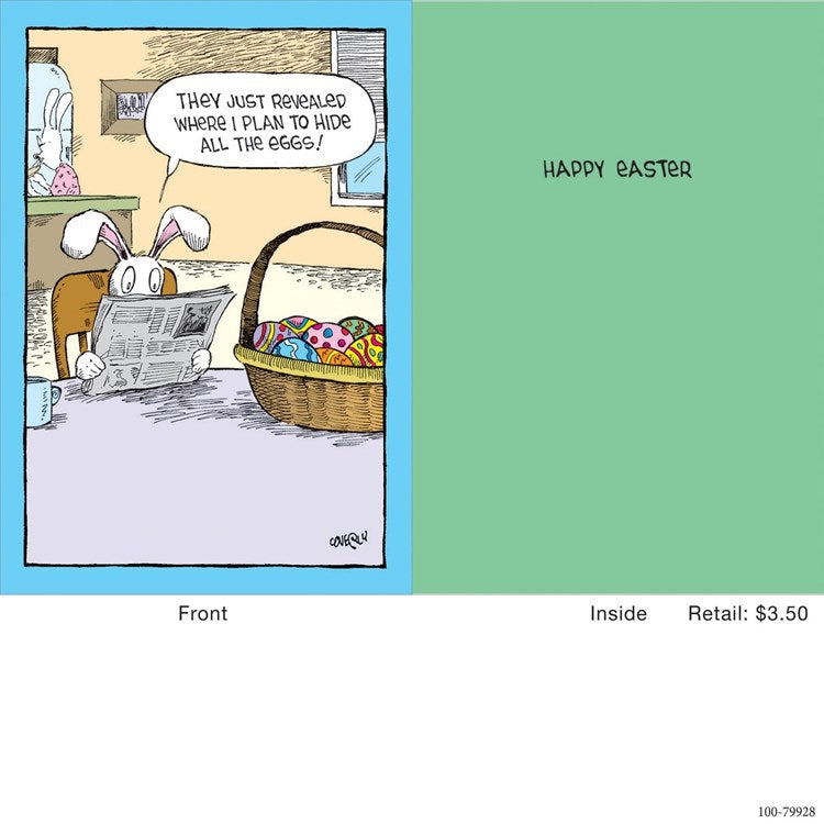 Hide All the Eggs Greeting Card