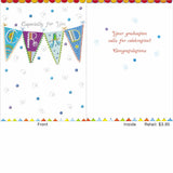Grad Flags Greeting Card