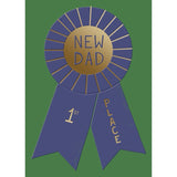 New Dad RibbonGreeting Card