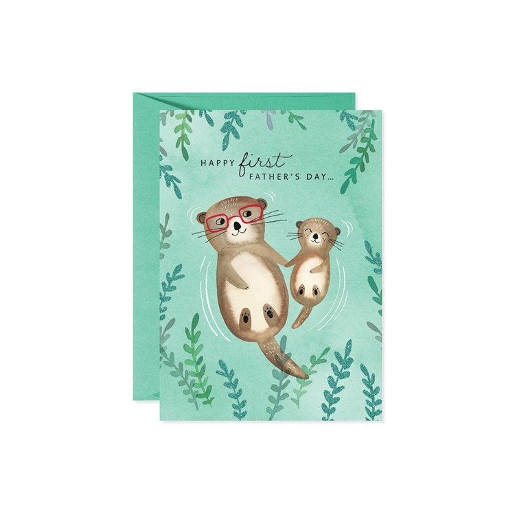 A Dad Like No Otter Greeting Card