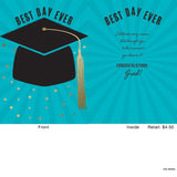 Fancy Graduation Cap Greeting Card