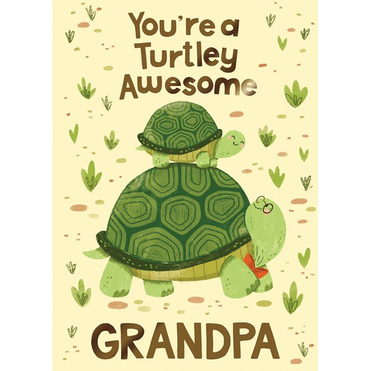 Turtley Awesome Greeting Card