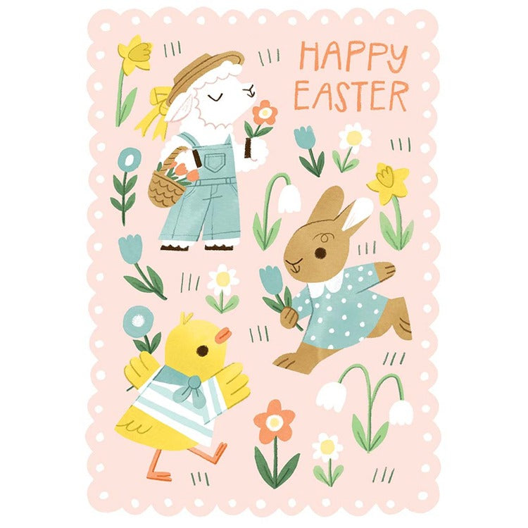 Hoppy Crew Greeting Card