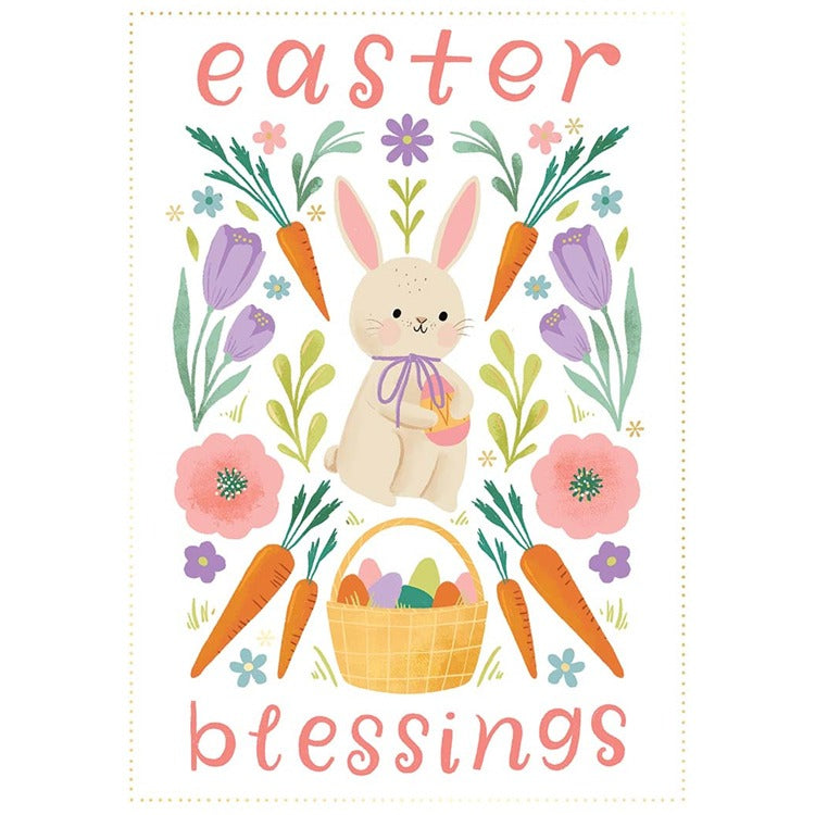 Hoppy Blessings Greeting Card