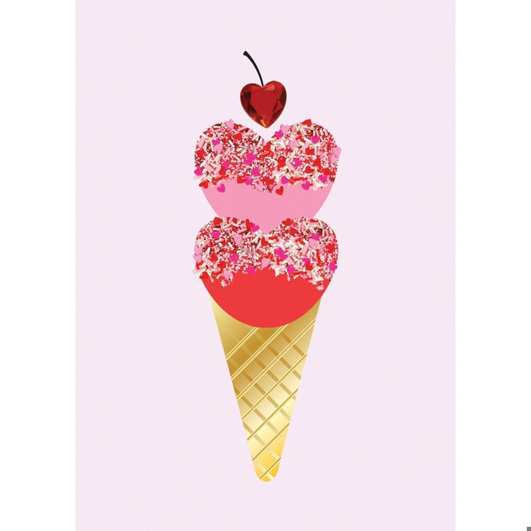 Scoops of Love Greeting Card