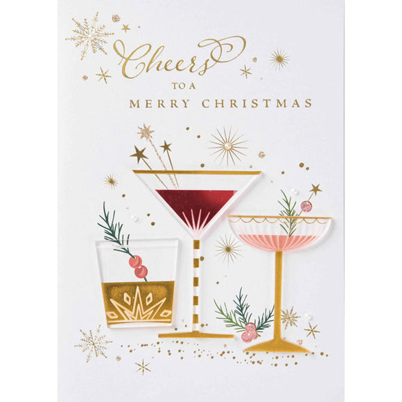 Sparkling Cheers Greeting Card