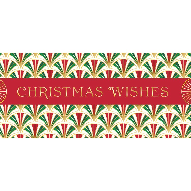 Formal Christmas Money Holder Greeting Card