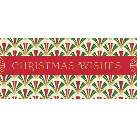 Formal Christmas Money Holder Greeting Card