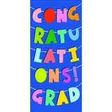 Colorful Congrats Banner Greeting Card