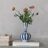 Hand-Painted Stoneware Vase | 3 Styles