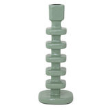 Enameled Aluminum Taper Holder | Eucalyptus