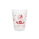 Georgia Frosted Flex Party Cup | 8-Pack
