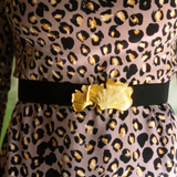 Black Interchangeable Stretch Belt Band – Flexible & Stylish