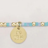 egirl Hope Unwritten Bracelet - Sea Said - Small Gold Disc
