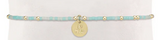 egirl Hope Unwritten Bracelet - What I Mint to Say - Small Gold Disc