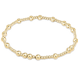 egirl Hope Unwritten 4mm Bead Bracelet - Gold