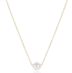 egirl 14" Necklace Gold- Admire Pearl