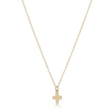 egirl 14" Necklace Signature Cross Gold
