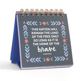 52 Weeks of America Quotes Flip Desk Calendar