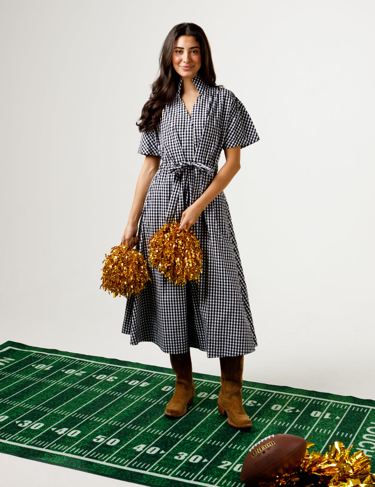 Black and White Gingham