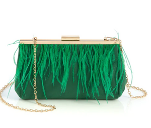 Filomena Clutch, Green