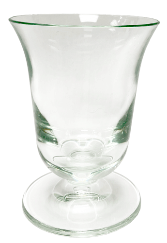 Acrylic Flared Wine Glass | Light Green Short
