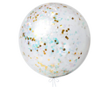 Iridescent Giant Confetti Balloons