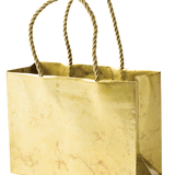 Gift Bag Antique Gold Small