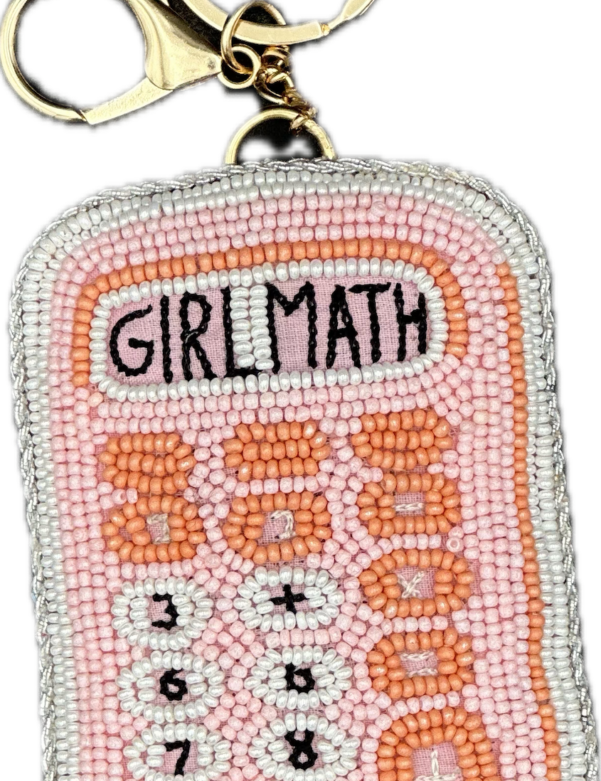 Beaded Keychain Bag Charms