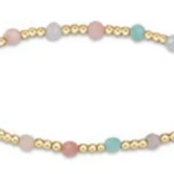 Gemstone Gold Sincerity 3MM Hot Mess Bracelet