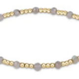 Gemstone Gold Sincerity Pattern 3MM Labradorite